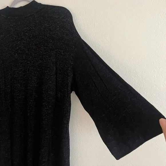 NWT Black Maxi Night Gown | Donna Karen - Picture 10 of 10